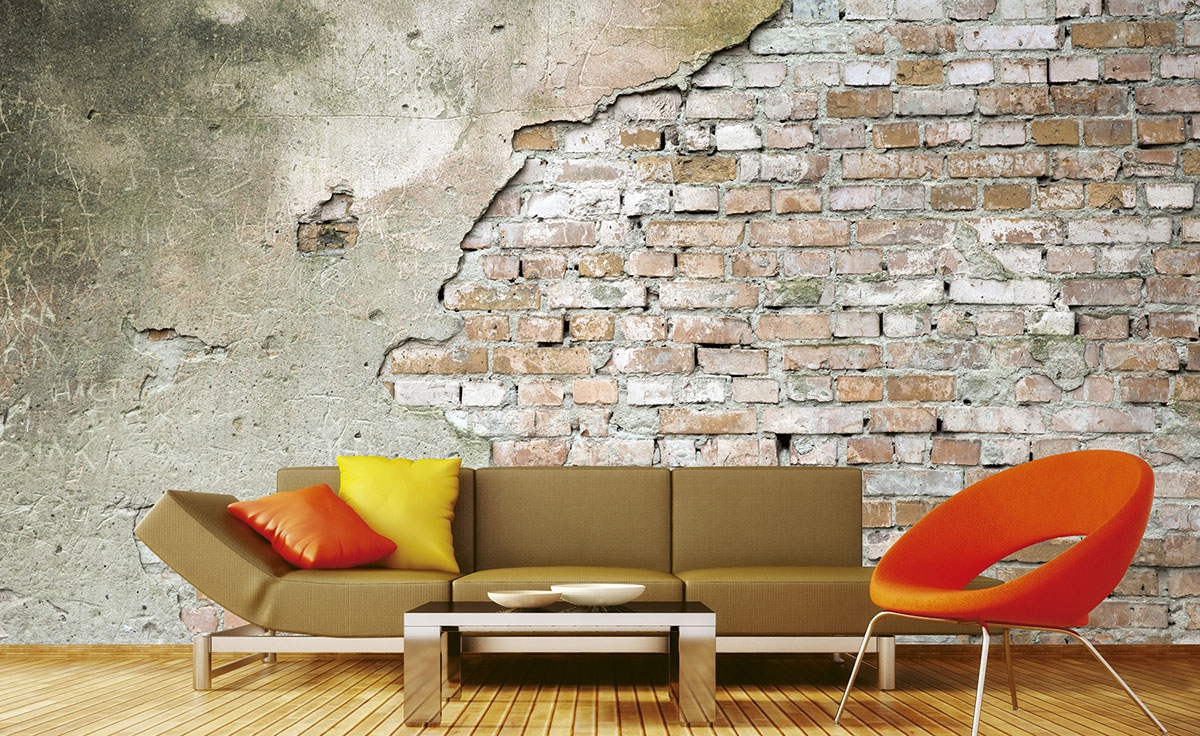 Grunge Wall Wall Mural