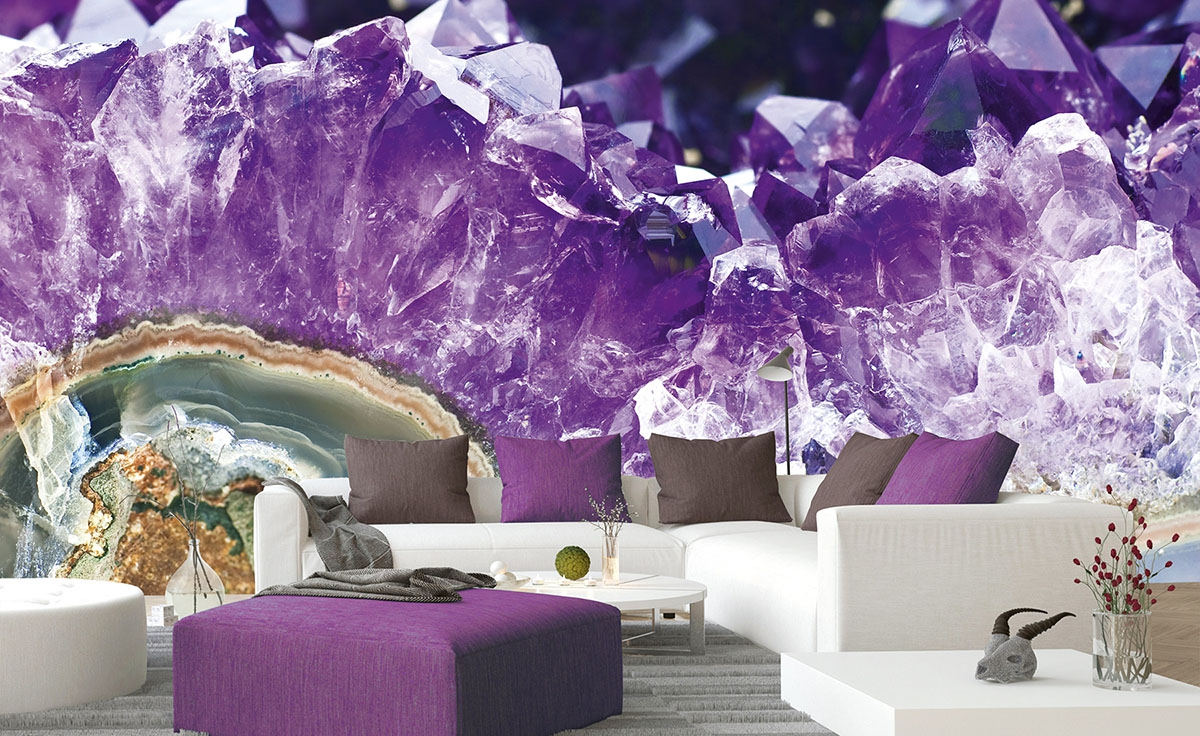 Amethyst Wall Mural