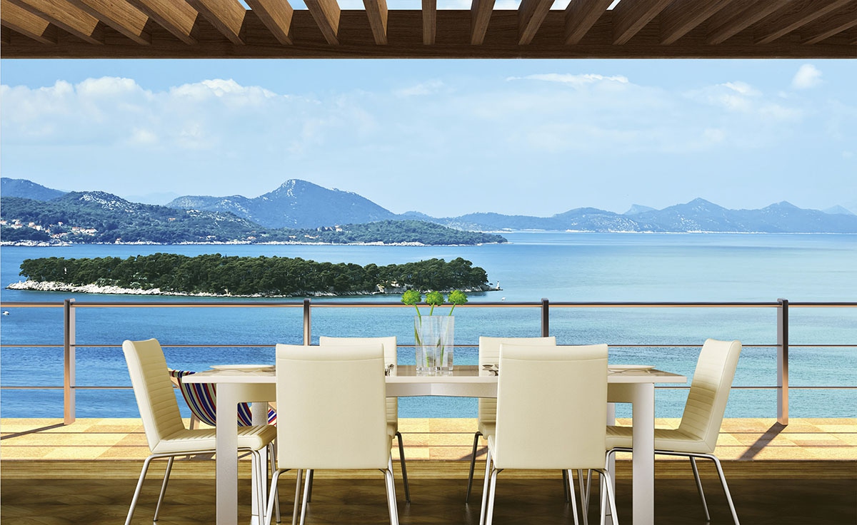Sea View Wall Mural