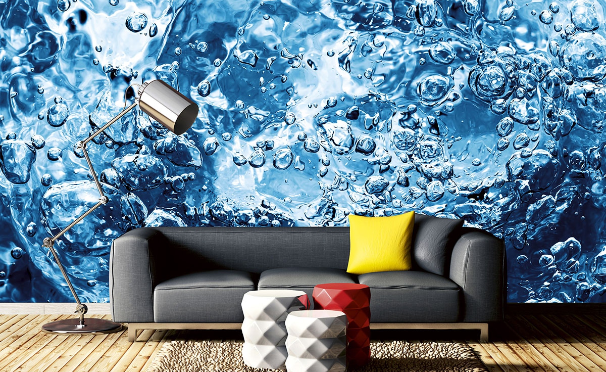 Sparkling Water Wall Mural