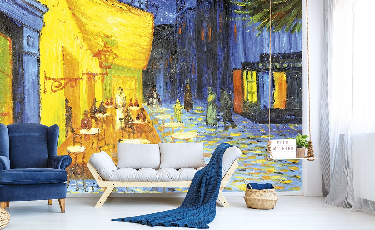 Cafe Terrace Wall Mural