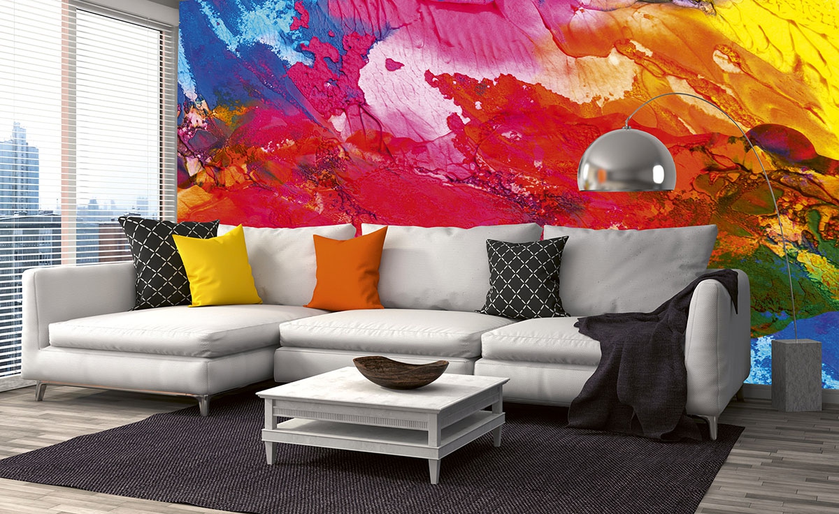 Abstract Painting Wall Mural