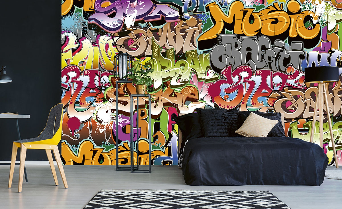 Graffiti Art Wall Mural