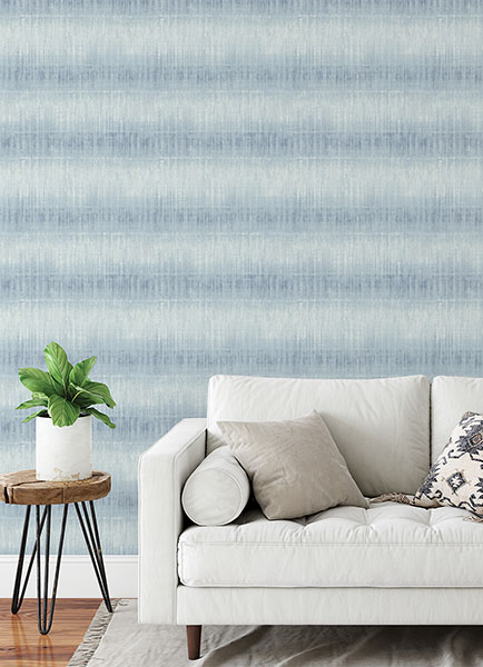 Sanctuary Blue Peel & Stick Wallpaper