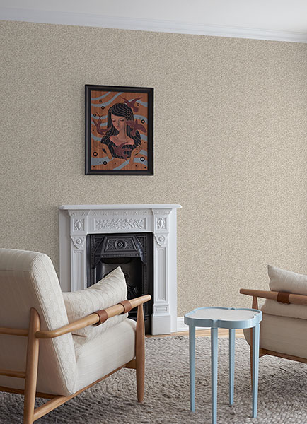 Monumental Ivory Peel & Stick Wallpaper