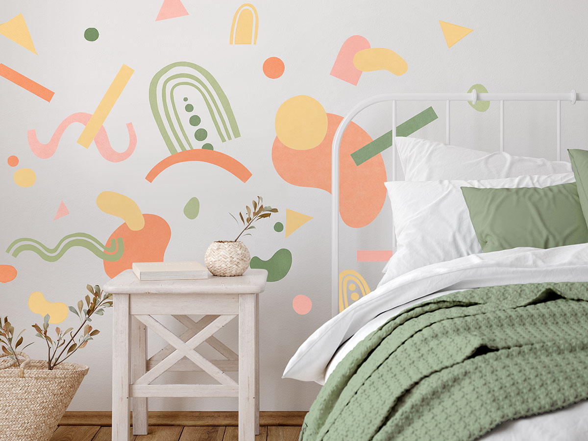 Abstract Confetti Wall Decal