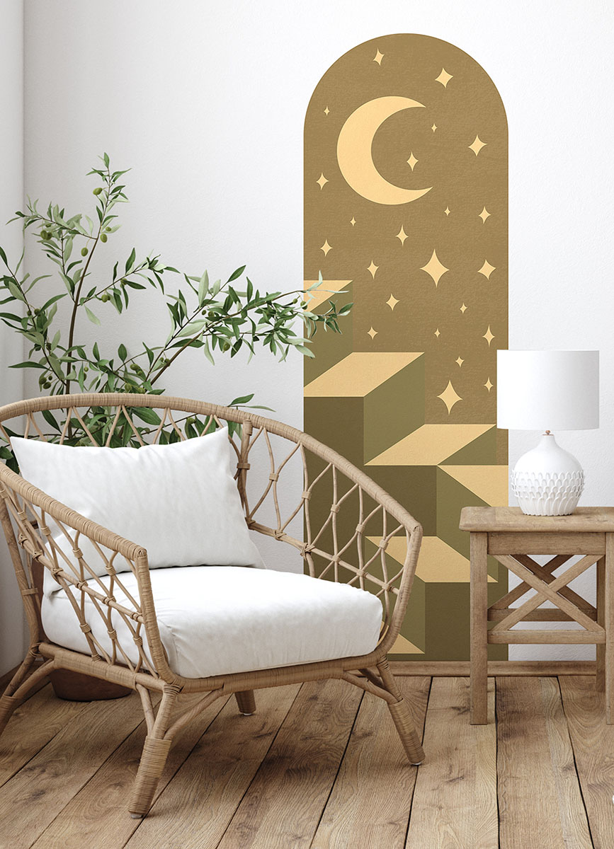 Stairway to the Stars Archway Decal