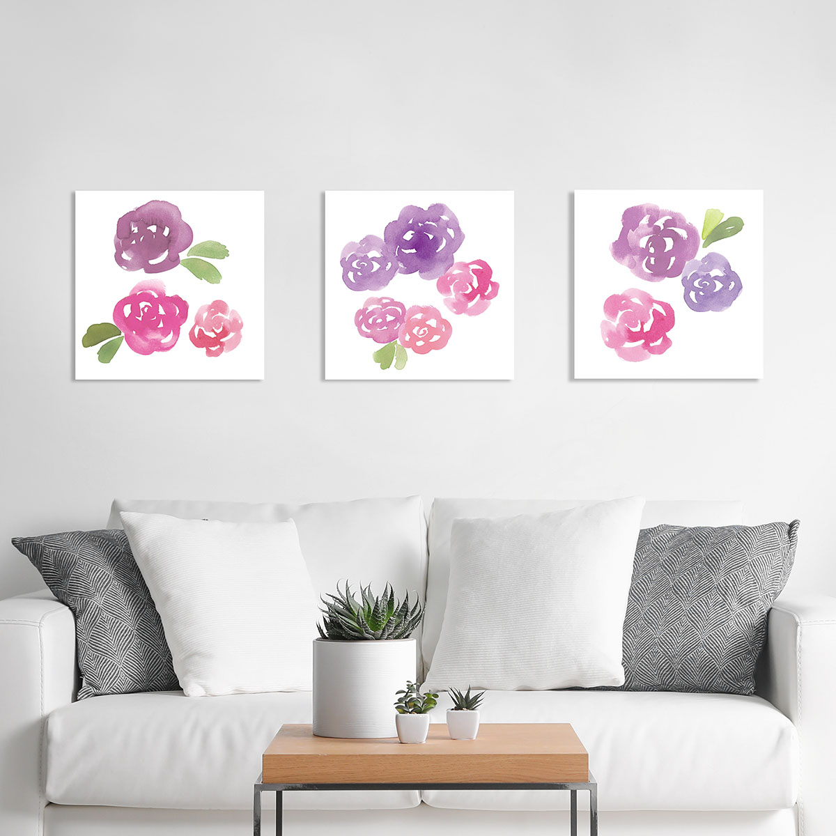 Rose Water 3D Foam Wall Art
