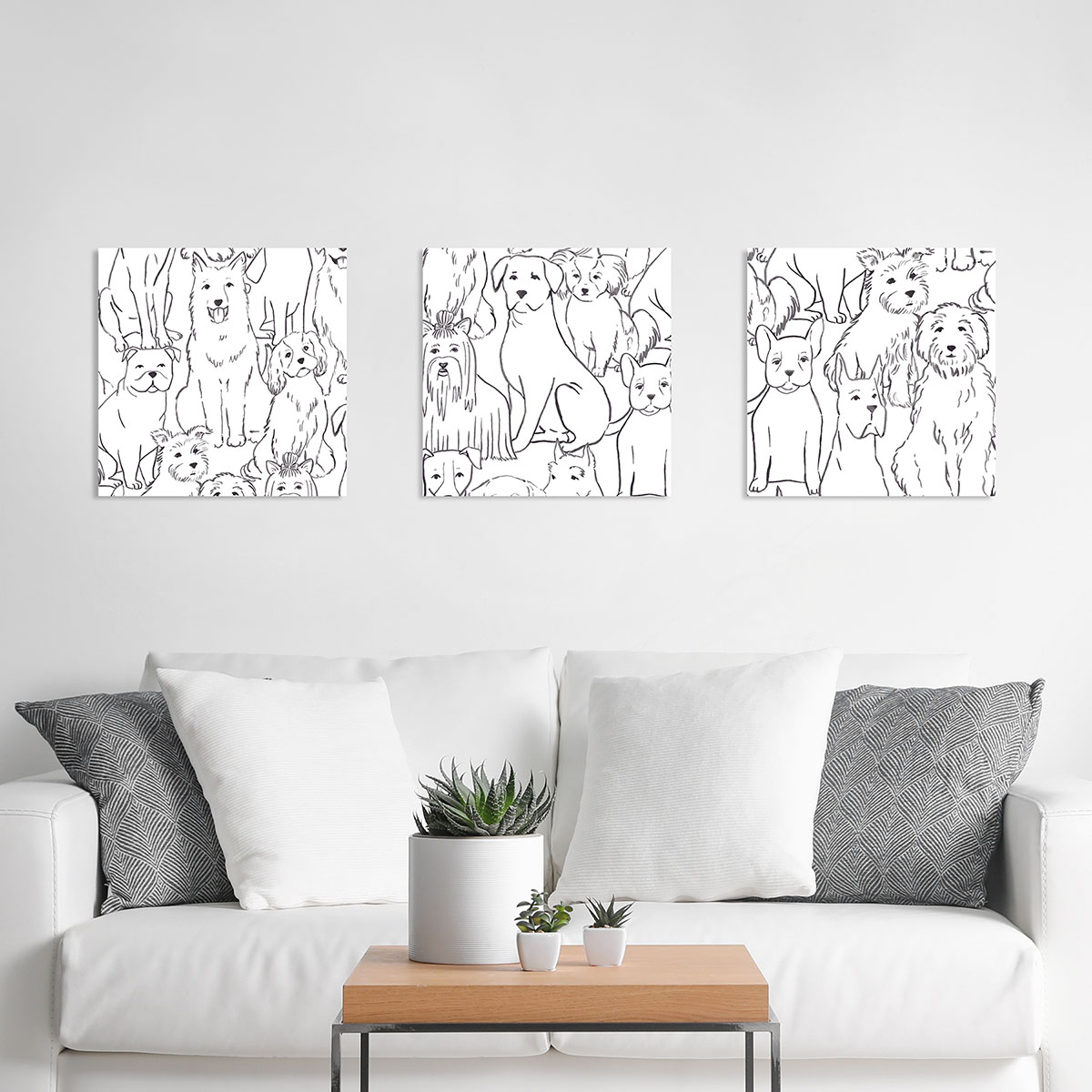 Puppy Love 3D Foam Wall Art