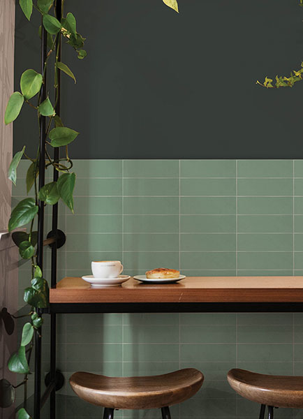 Subway Green Peel & Stick Luxury Wall Tiles