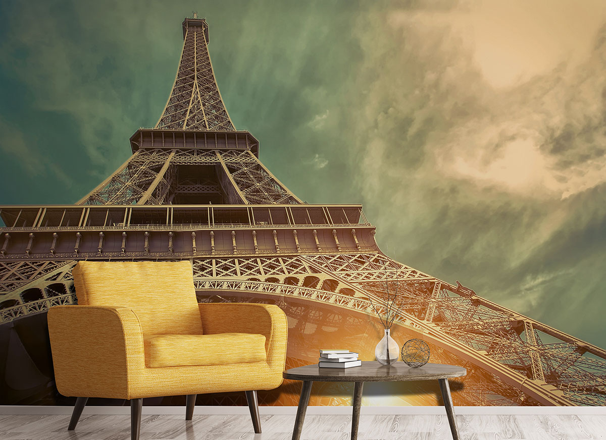 Eiffel Tower Wall Mural