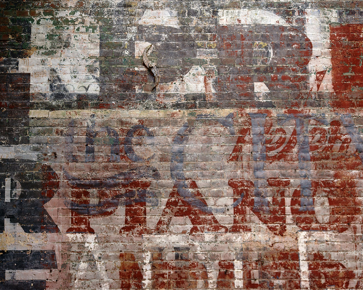 Warehouse Brick Wall Mural