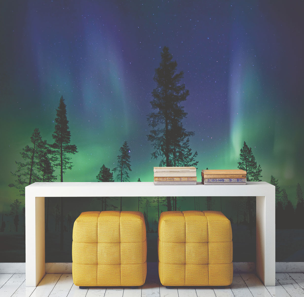 Aurora Borealis/ Northern Lights Wall Mural