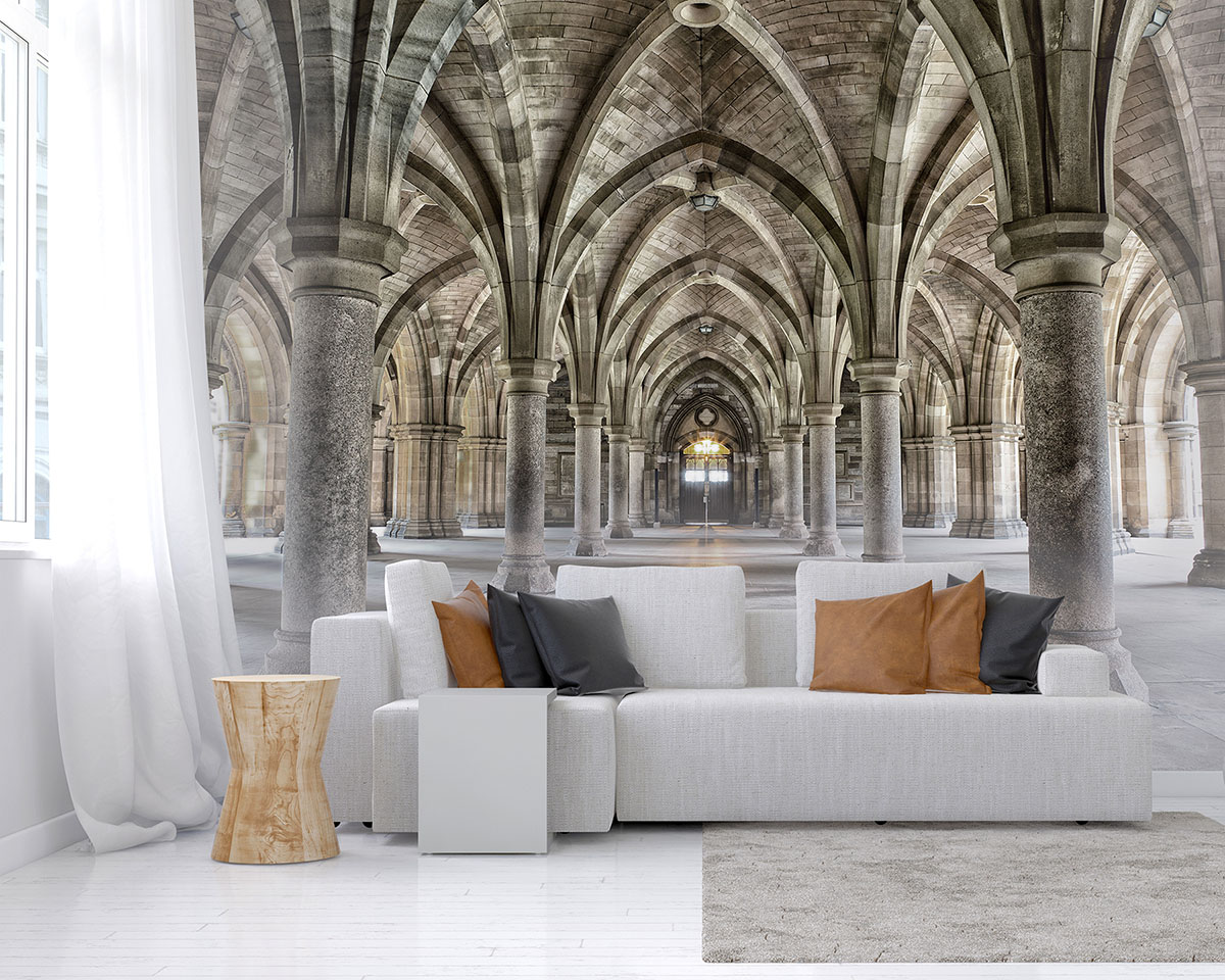 Gothic Arches Wall Mural