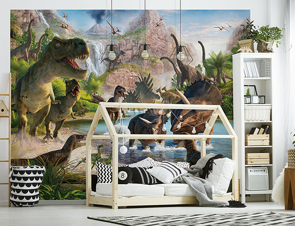 Dinosaur Land Wall Mural