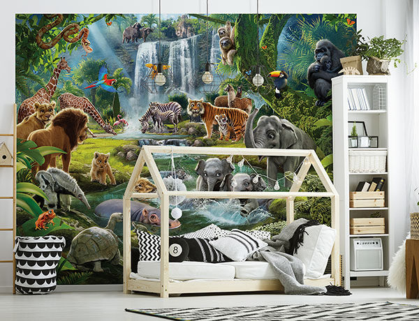Jungle Adventure Wall Mural 