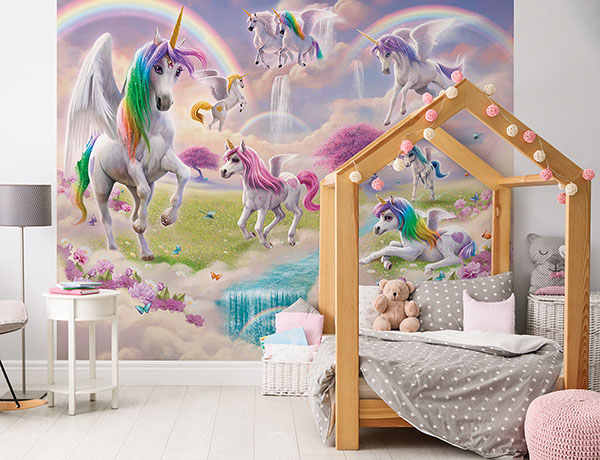 Magical Unicorn Wall Mural