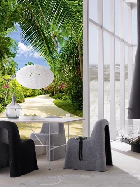 Tropical Pathway Wall Mural