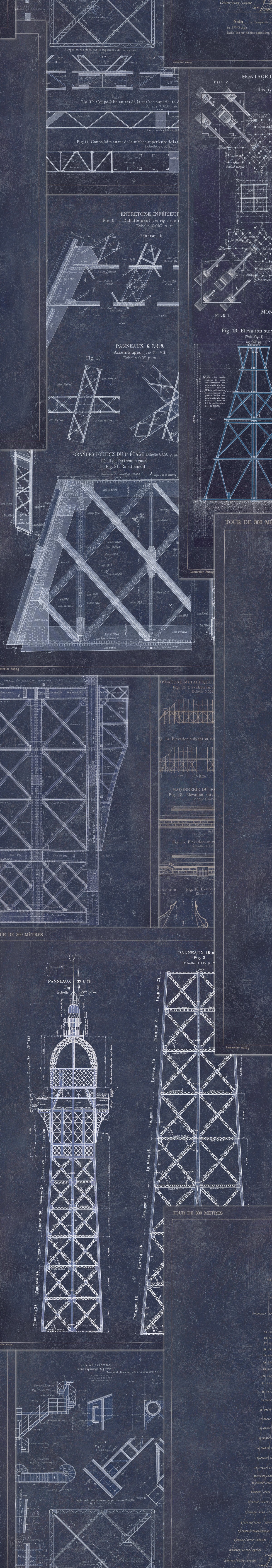 Grand Eiffel Blue  
