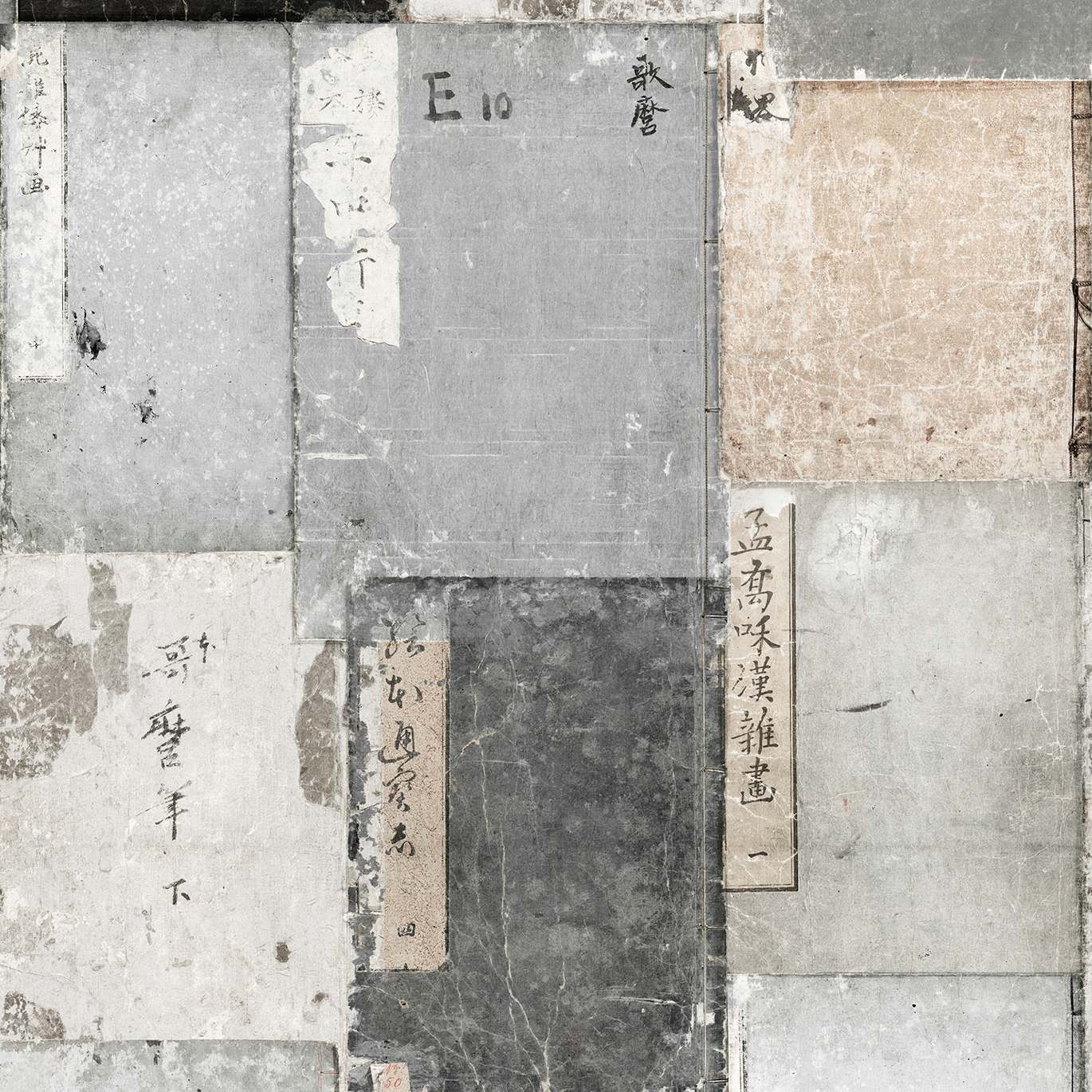 IMPERFECTION Washed Grey, Taupe, Black