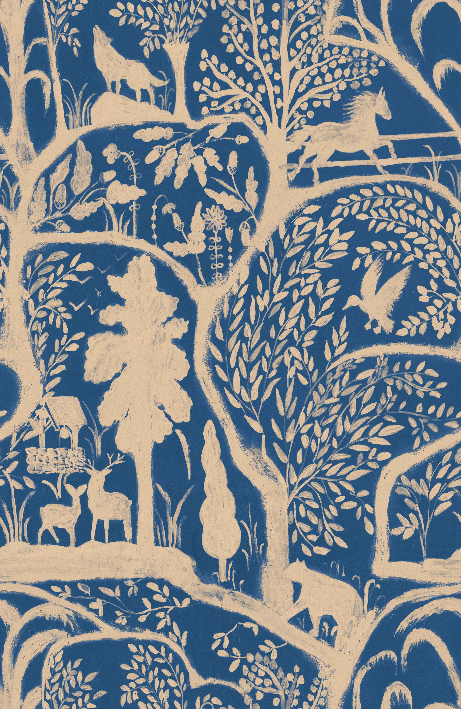 THE ENCHANTED WOODLAND Twilight Blue
