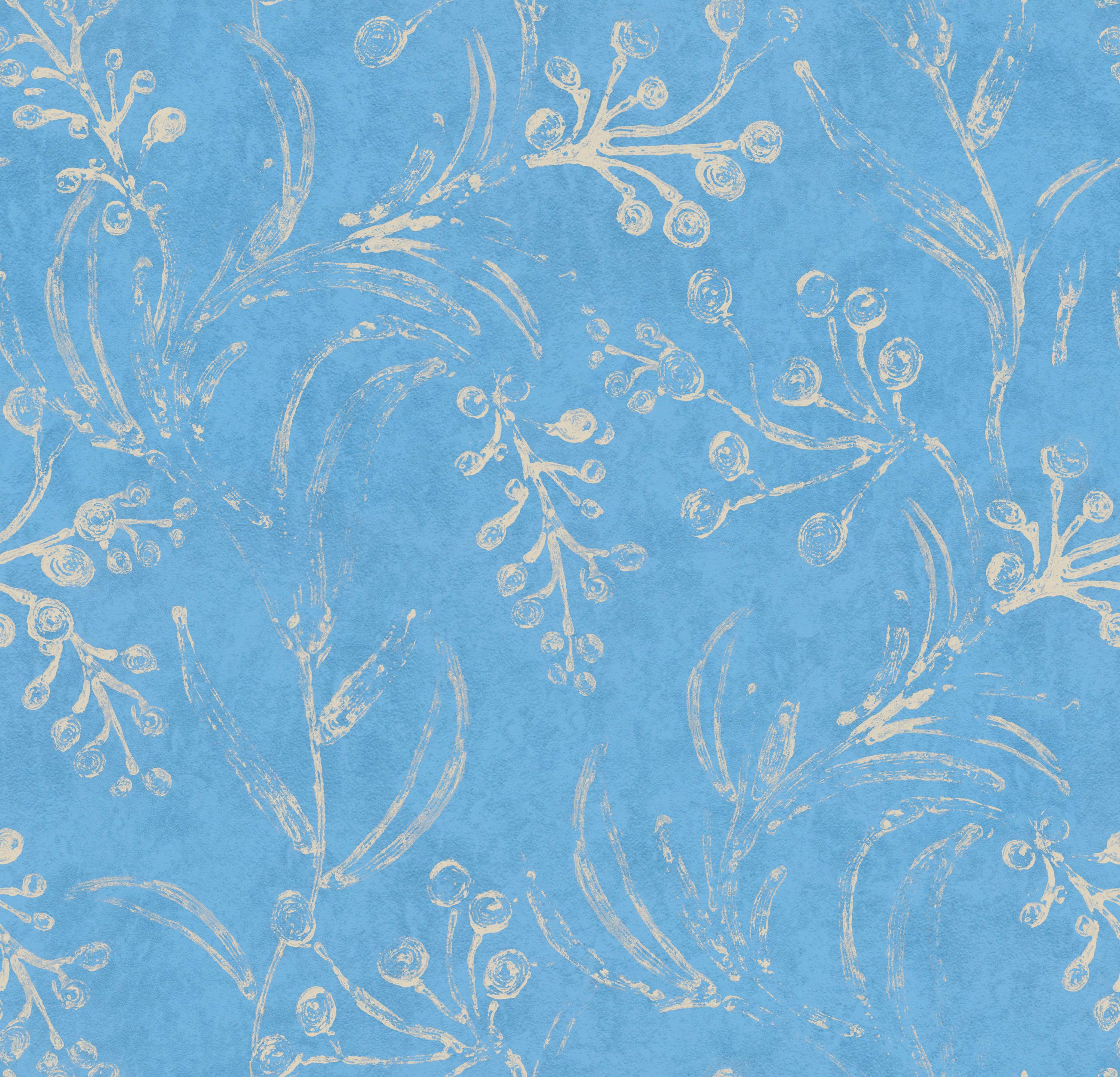 WALLFLOWER Sky Blue