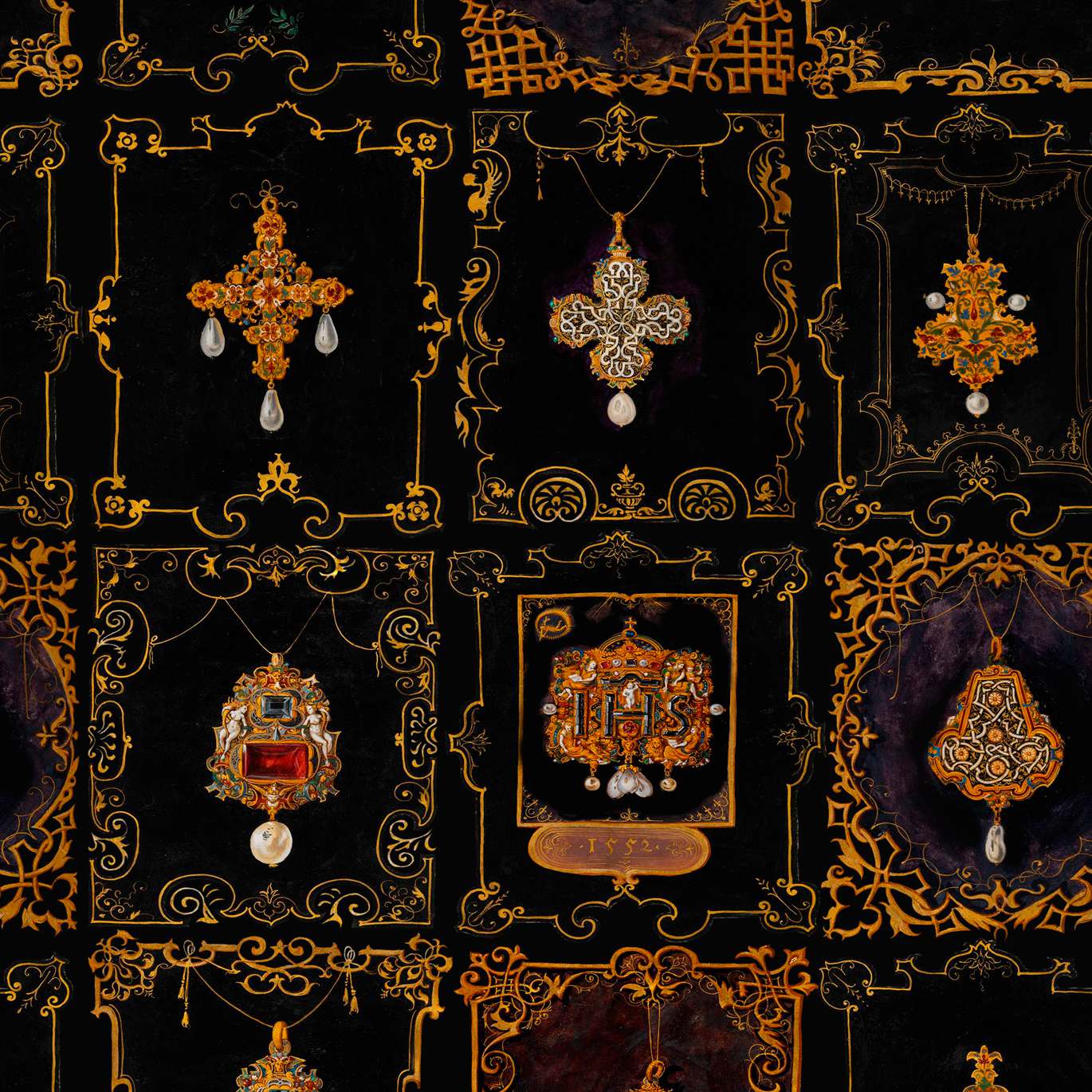 ANNA's JEWELRY Gold, Black