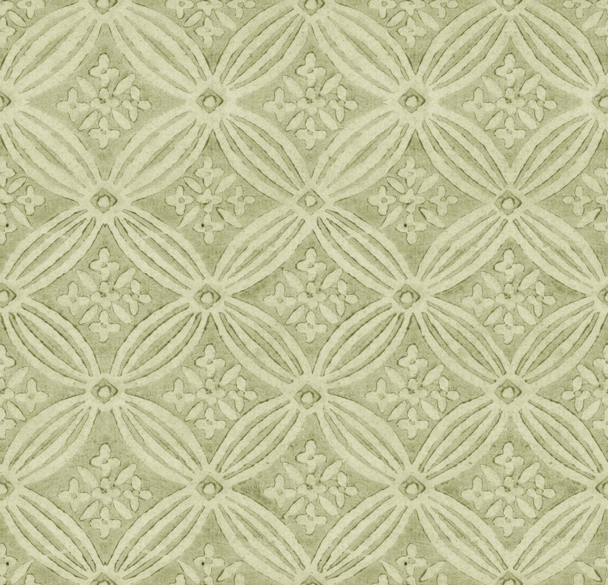 KALAMKARI Jade Green