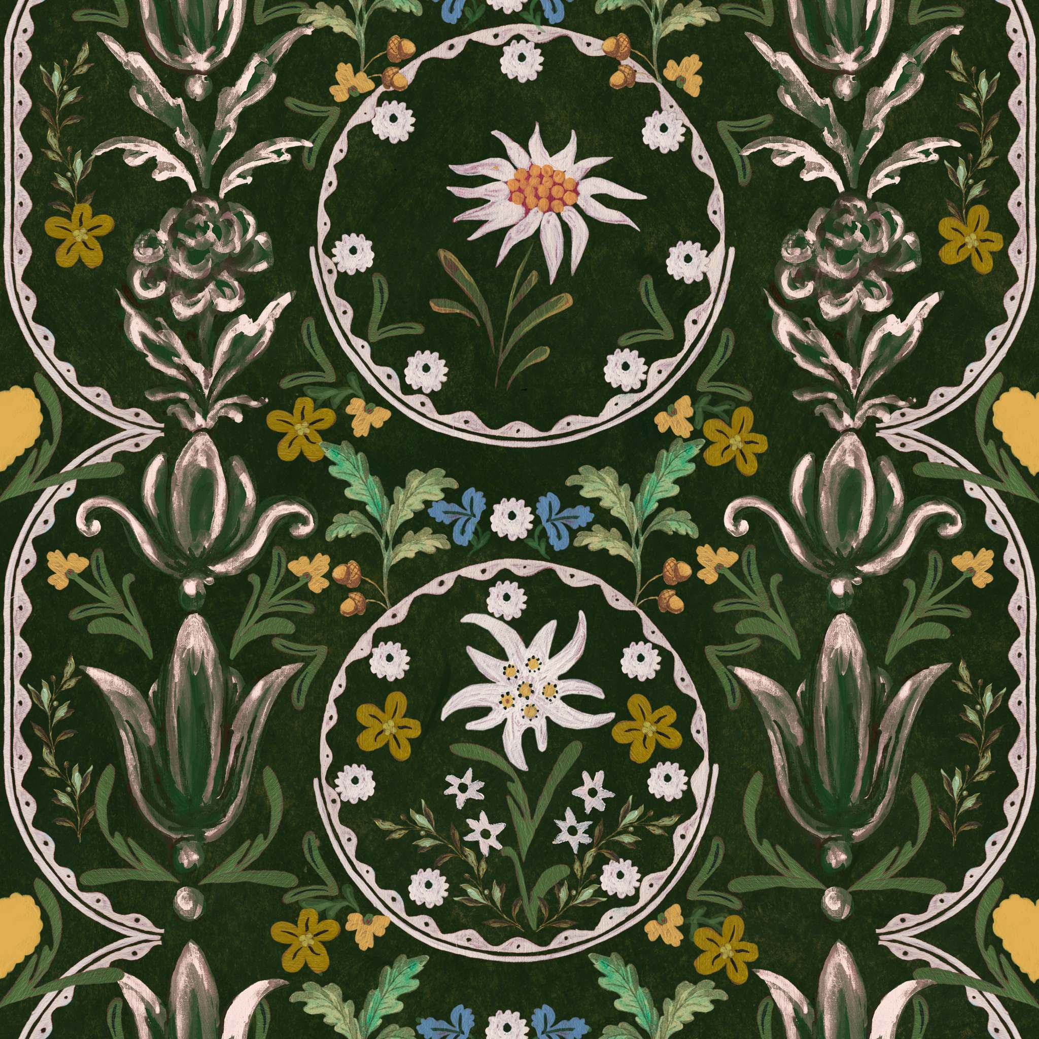 EDELWEISS Cypress Green