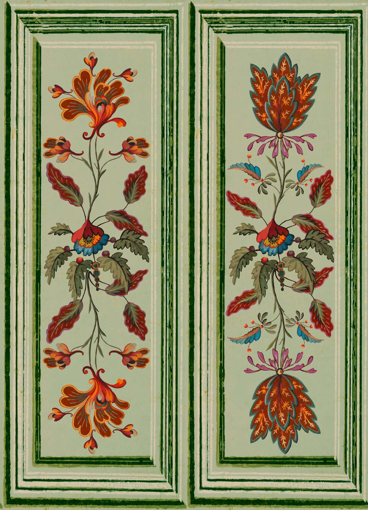 TYROLEAN PANEL Alpen Green