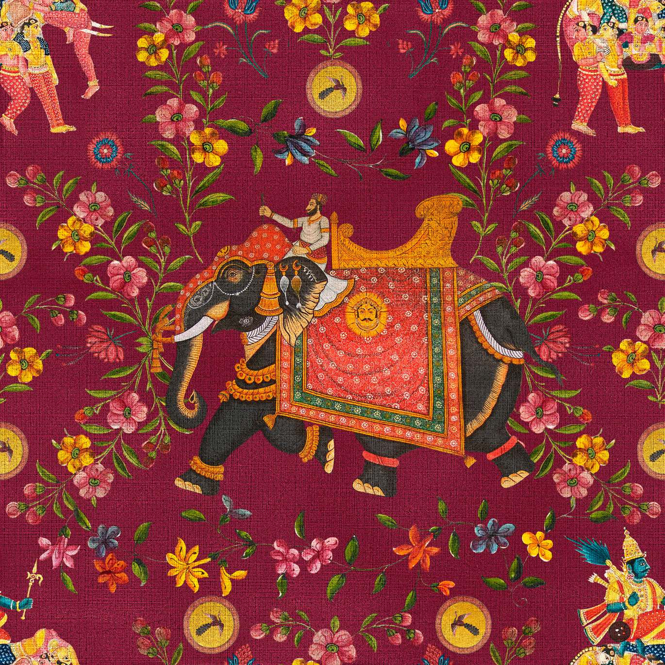ARISTOCRACY Mauve, Yellow, Red, Black