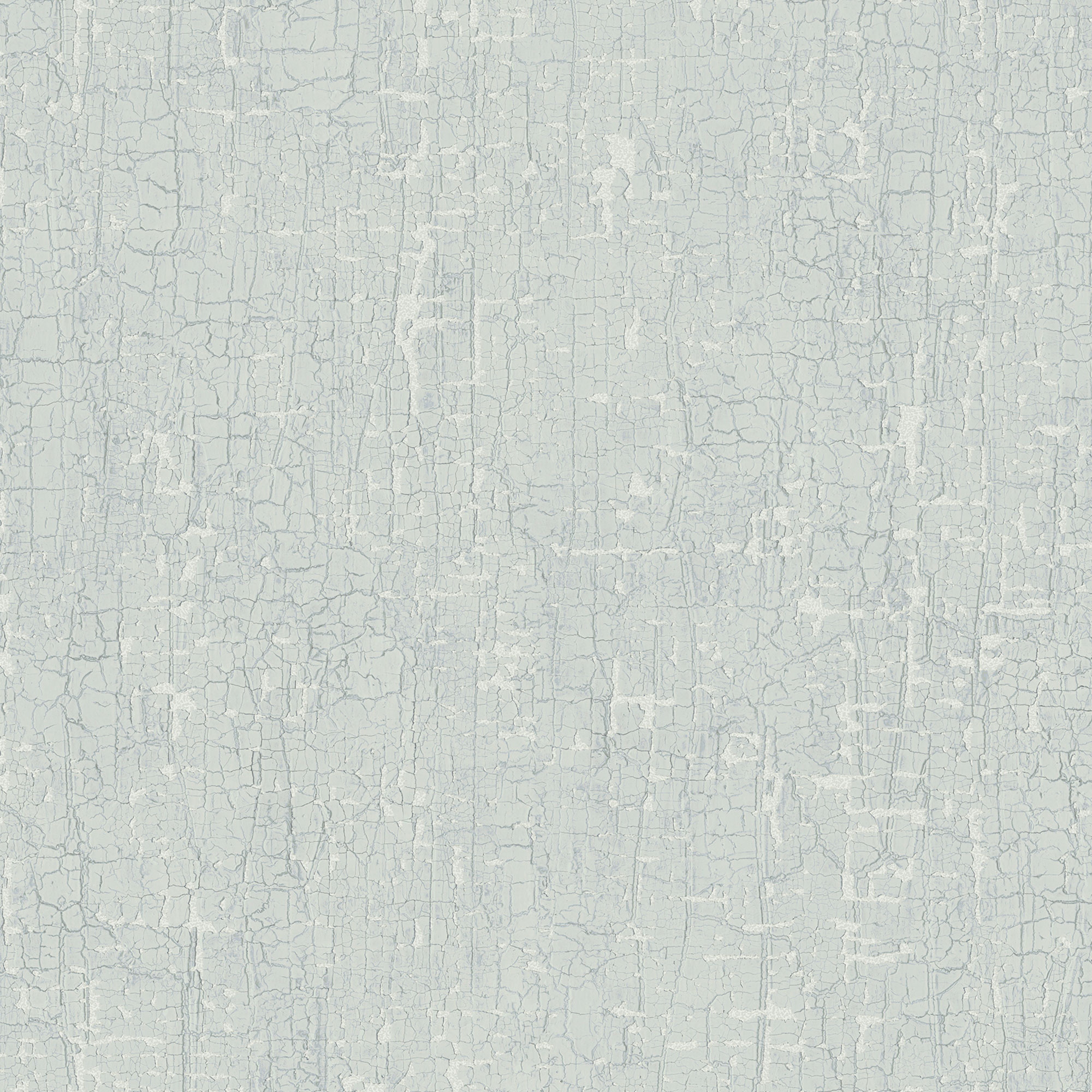 Aged Effect Wallpaper in Blue and White