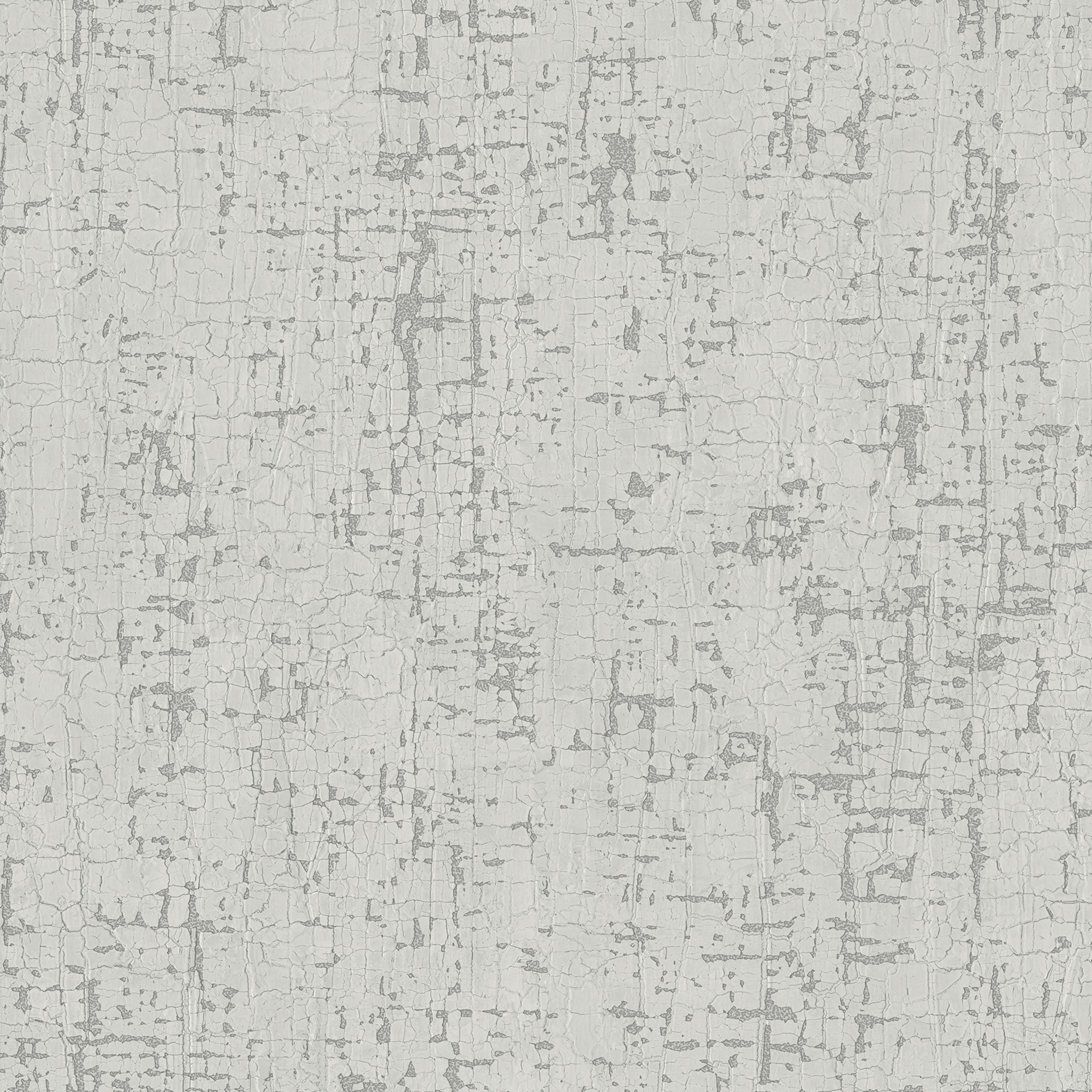 Aged Effect Wallpaper in Metallic shades of Grey