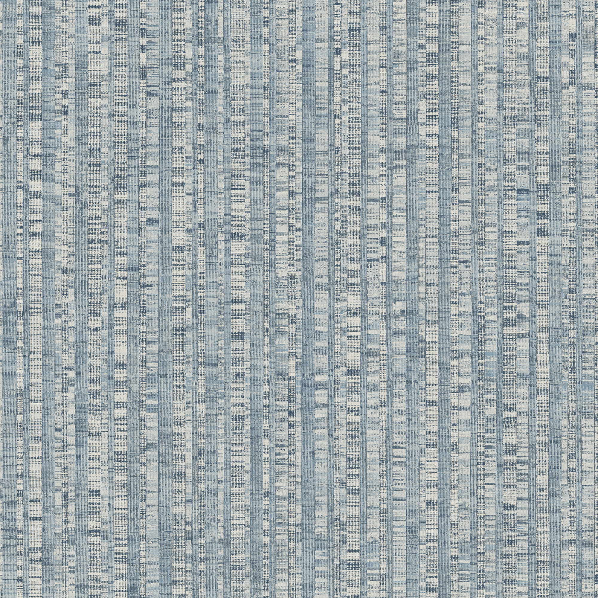 Bengal Stripe Wallpaper in Blue