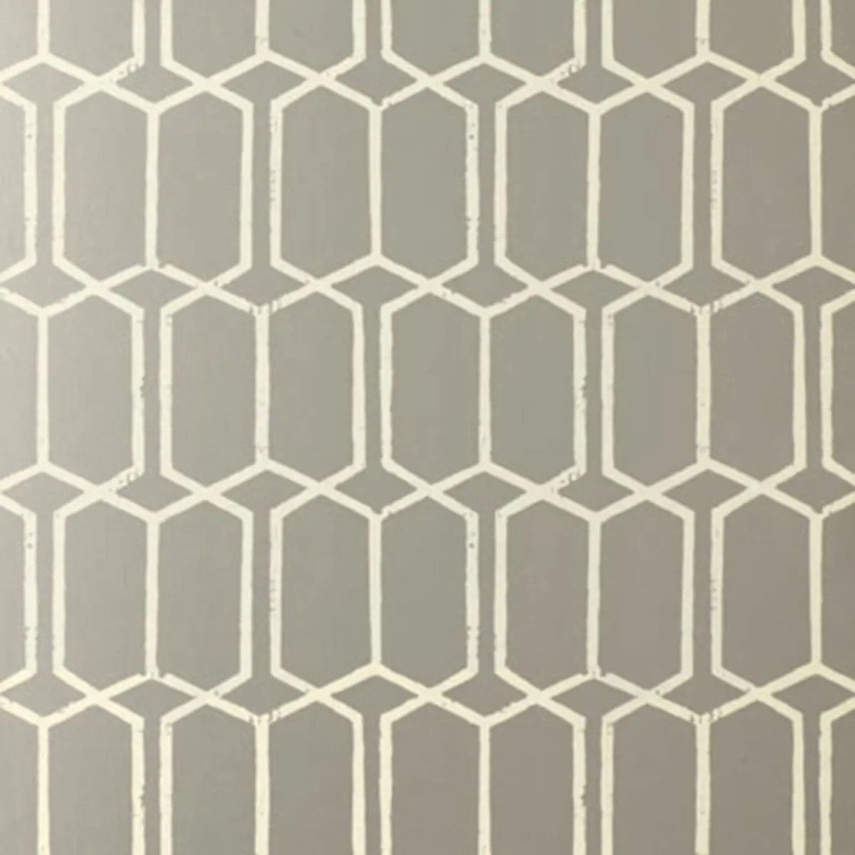 Modern Trellis in Silver