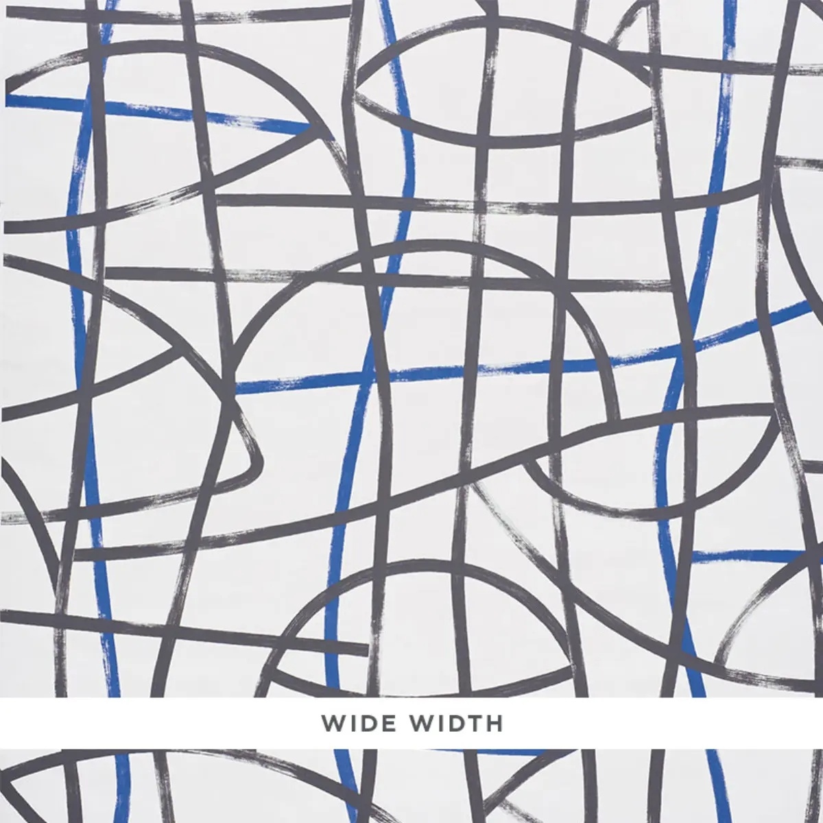 Abstratto in Black & Cobalt