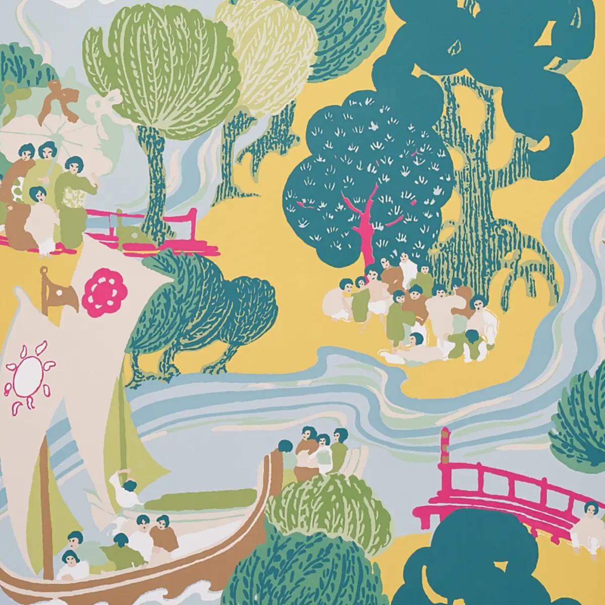 Pearl River in Yellow