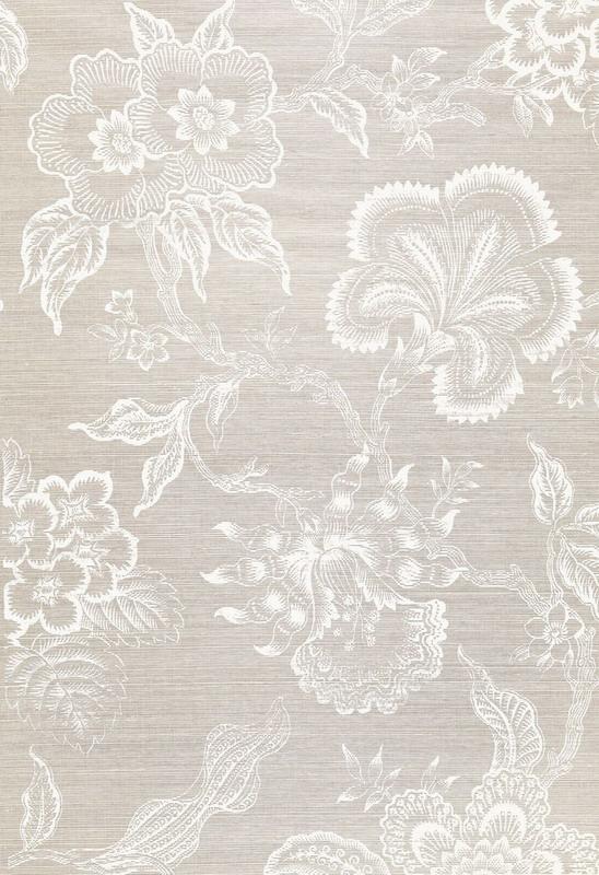 Natural Accents Wallcovering by Celerie Kemble and Schumacher