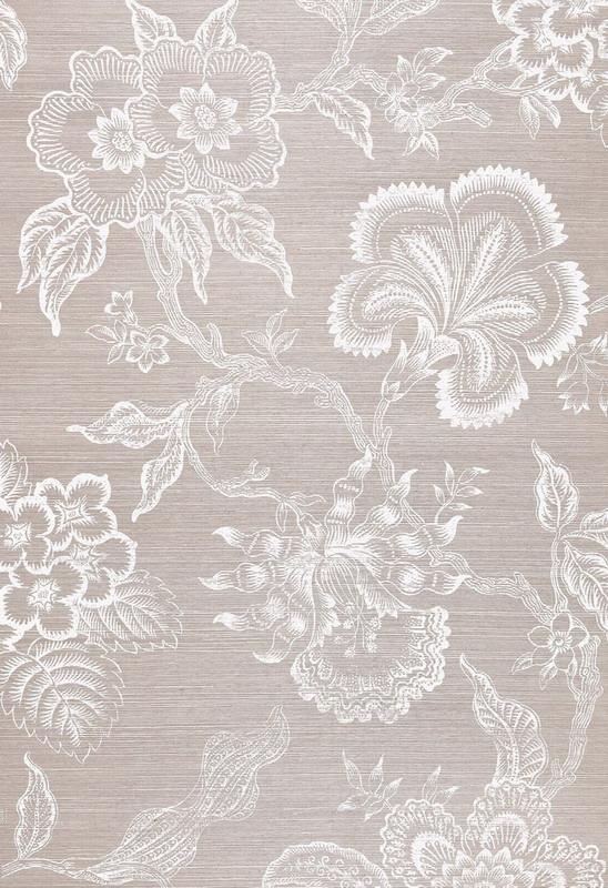 Natural Accents Wallcovering by Celerie Kemble and Schumacher