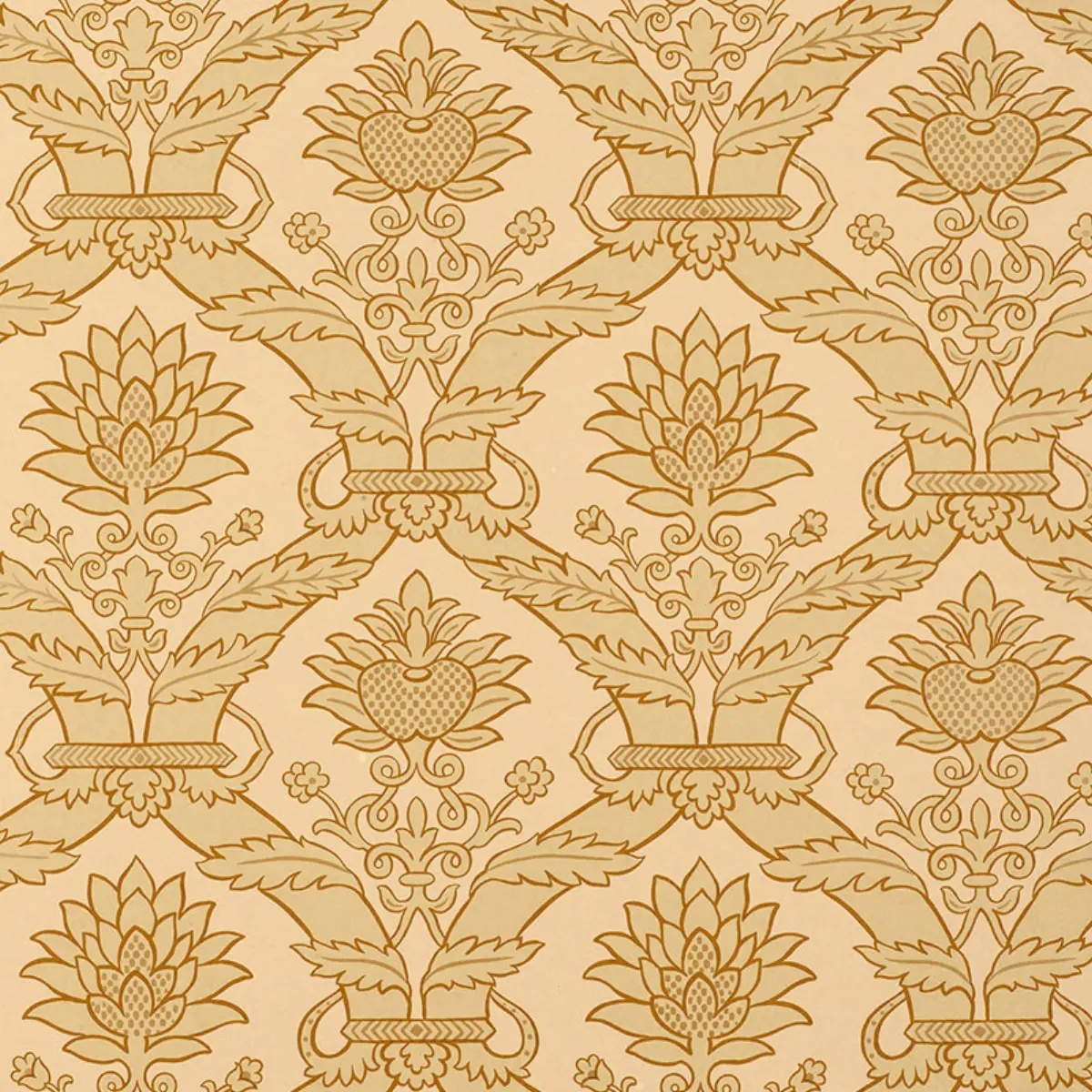 Siena Damask in Natural