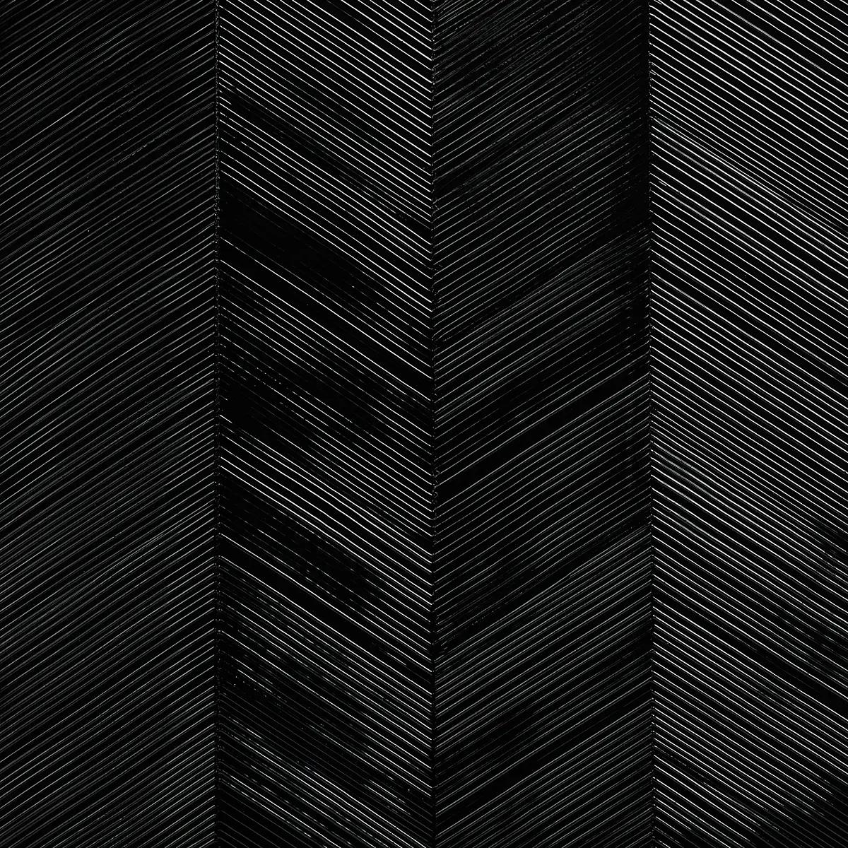 Chevron Texture in Onyx