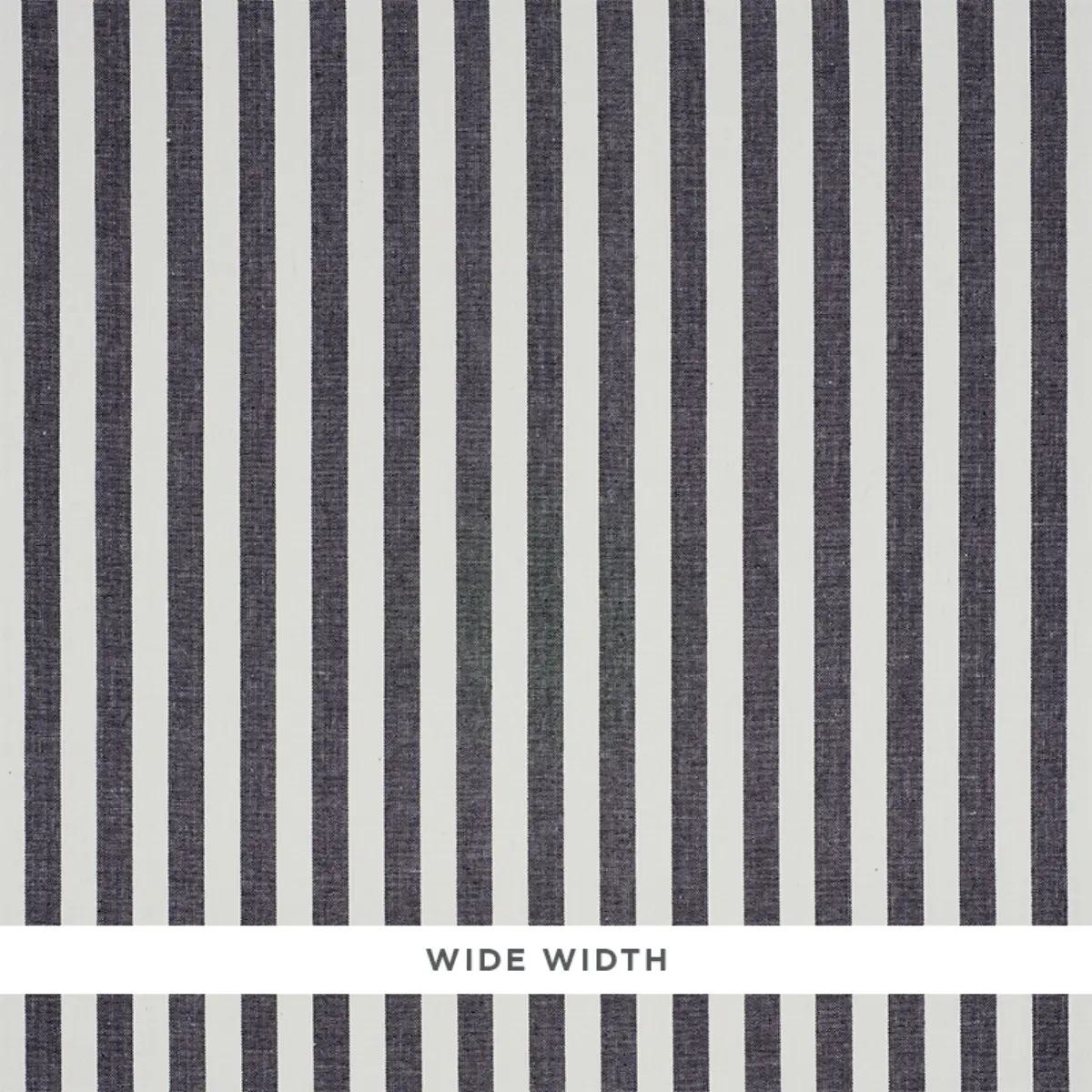 Linen Stripe in Black