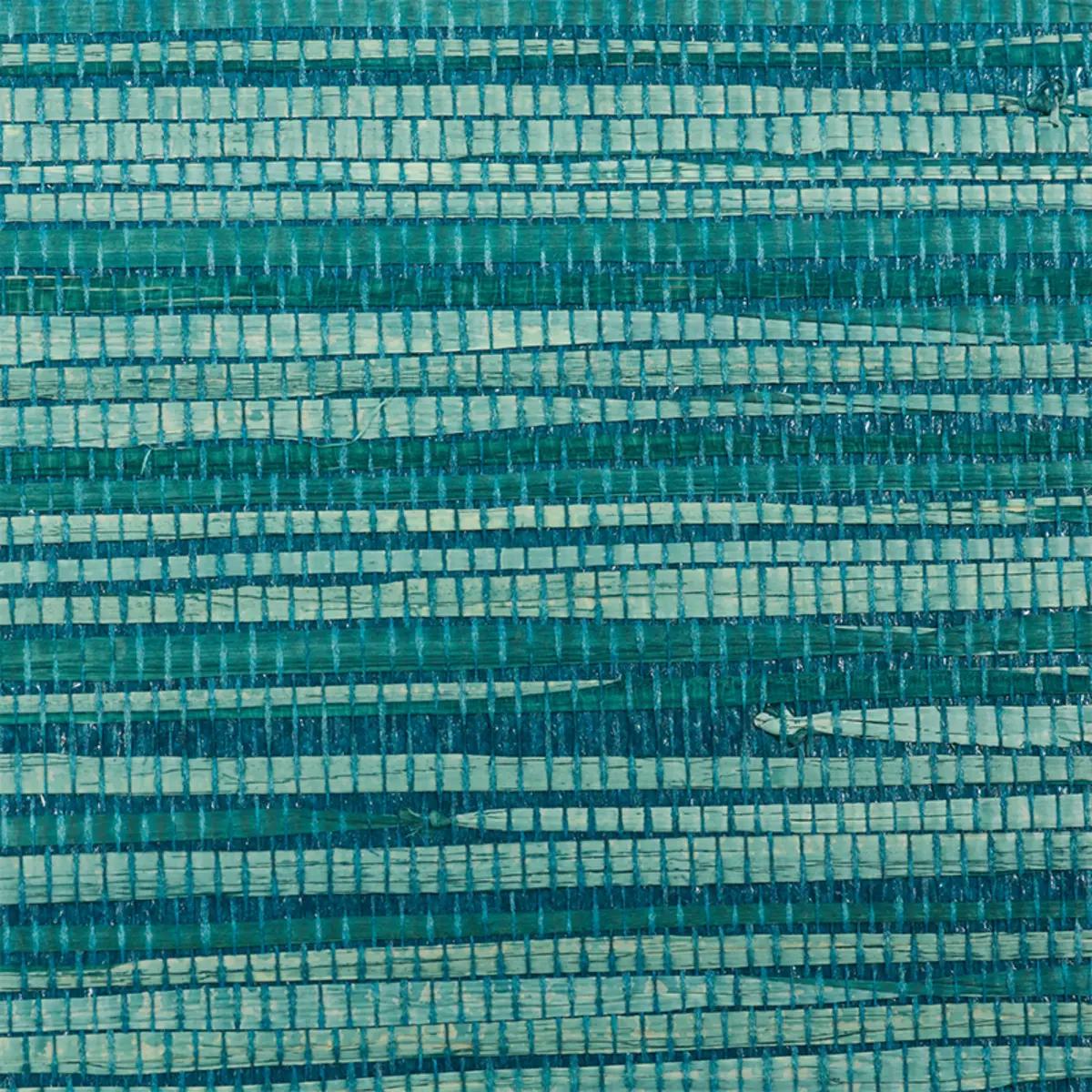 Dyed Raffia in Peacock