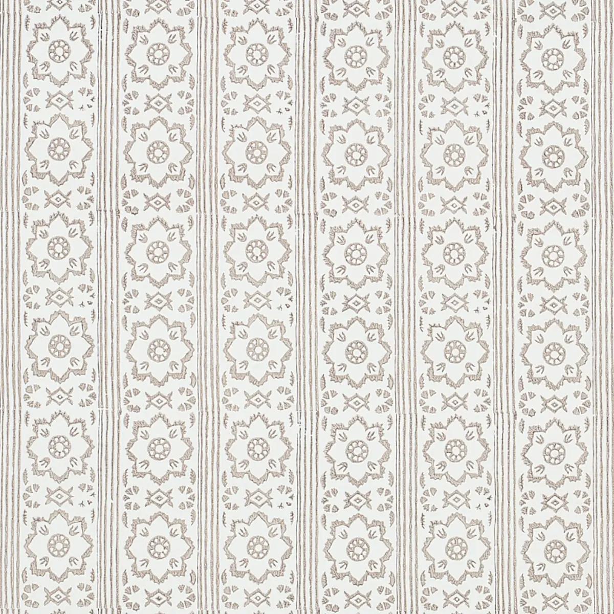 Sunda Hand Blocked Print in Grey