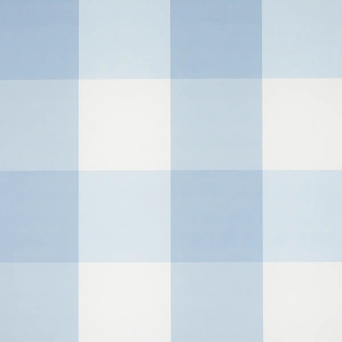 Willa Check Large in Chambray