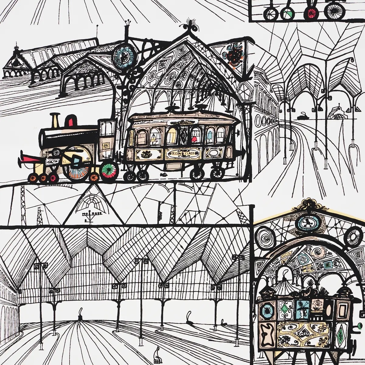 Whimsical Wallpapers by Schumacher 2703940