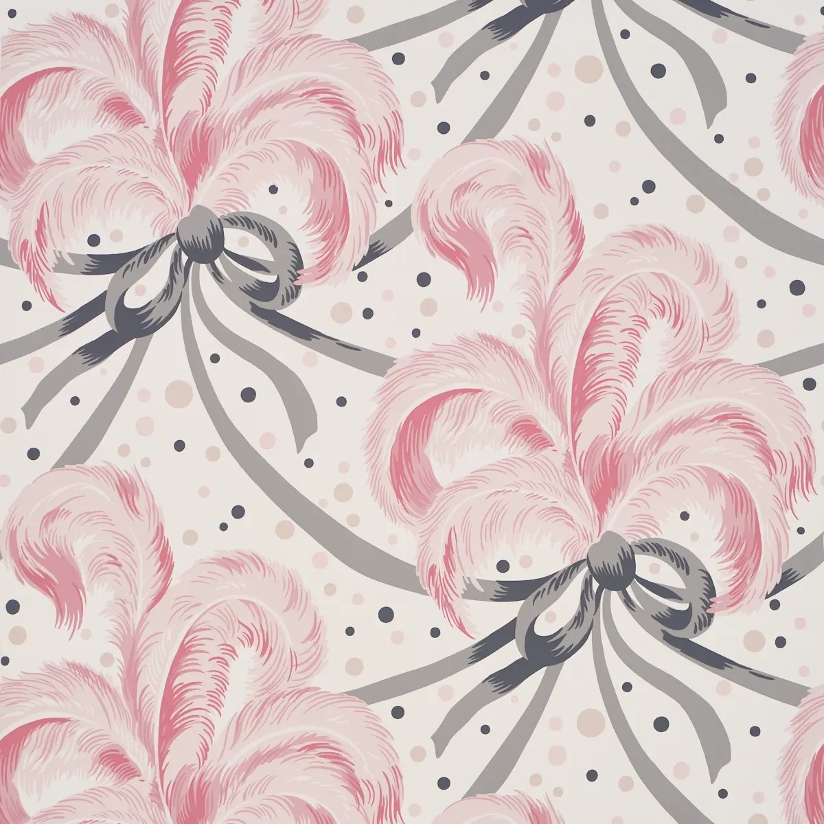 Plumes Et Rubans in blush