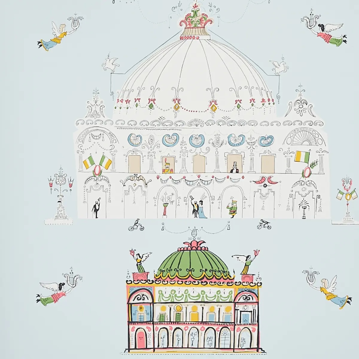 Whimsical Wallpapers by Schumacher 5012480