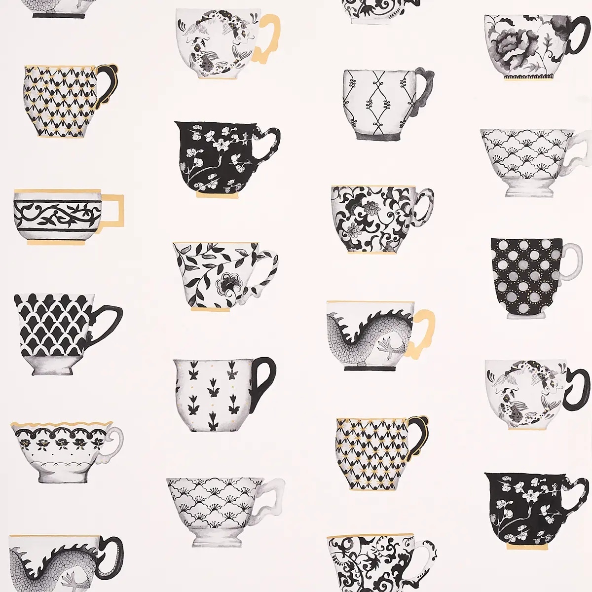 Onies Teacups in ink