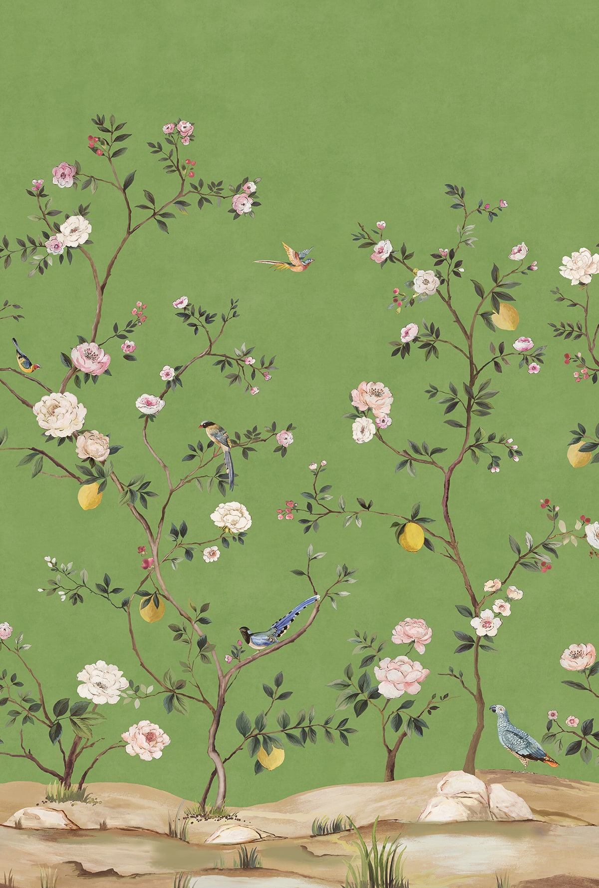 Blossom Chinoiserie Mural